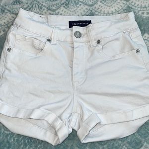 Aeropostale white shorts